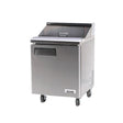 Bison BST-27 27" (1) Door Refrigerated Sandwich Prep Table