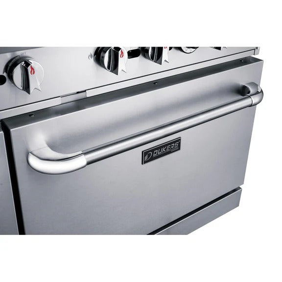 Dukers DCR60-10B 60" Natural Gas Range with (10) Open Burners