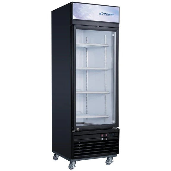 Dukers DSM-15F 27" One-Section Glass Door Merchandiser Freezer 110 Volts
