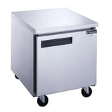 Dukers DUC29F 29" Single Door Undercounter Freezer 6.99 Cu. Ft.
