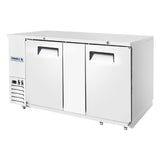 Frigos FGA-BBR-2D-69 68 Two Solid Door Stainless Steel Back Bar Refrigerator