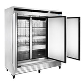 Frigos FGA-BMR-3D-82 81.90'' Bottom Mounted (3) Solid Door Reach-In Refrigerator 67.99 cu. ft.