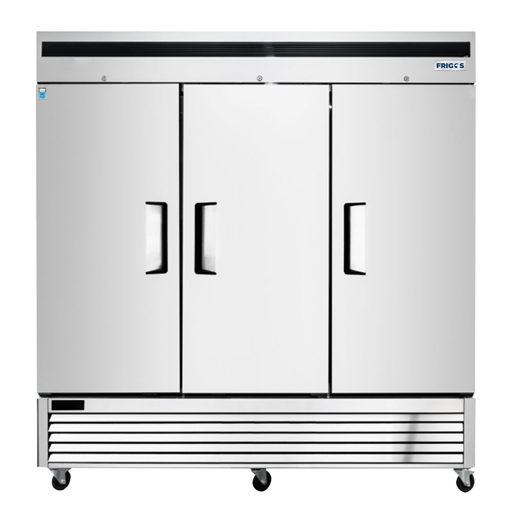 Frigos FGA-BMR-3D-82 81.90'' Bottom Mounted (3) Solid Door Reach-In Refrigerator 67.99 cu. ft.