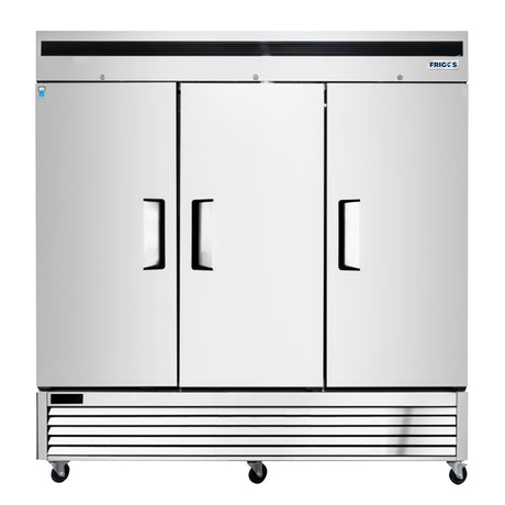 Frigos FGA-BMR-3D-82 81.90'' Bottom Mounted (3) Solid Door Reach-In Refrigerator 67.99 cu. ft.