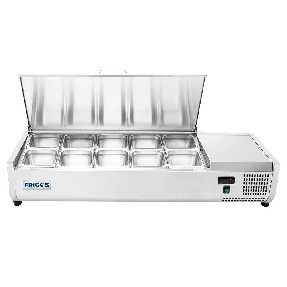 Frigos FGA-CTPS-10P-50 50 Refrigerated Countertop Prep Station