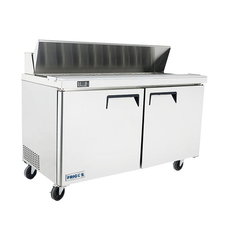 Frigos FGA-SPT-16P-60 60 Two Door Refrigerated Sandwich Prep Table (16) 16 size pans