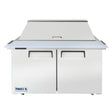 Frigos FGA-SPT-18P-48-MT 48 Two Door Mega Top Refrigerator Sandwich Prep Table (18) 16 size pans