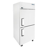 Frigos FGA-TMF-2HD-29 28.75'' Top Mounted (2) Half Door Reach-In Freezer 21.4 Cu Ft.