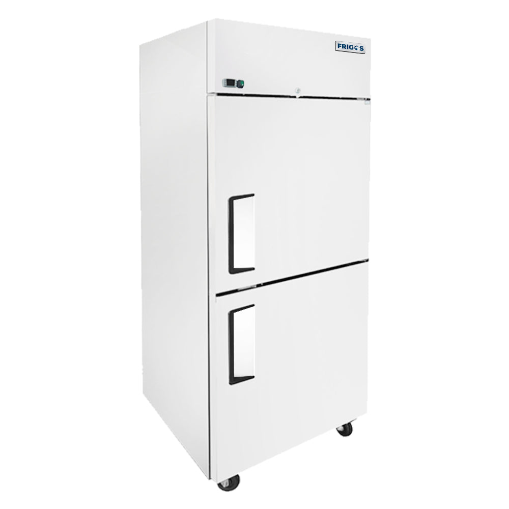 Frigos FGA-TMF-2HD-29 28.75'' Top Mounted (2) Half Door Reach-In Freezer 21.4 Cu Ft.