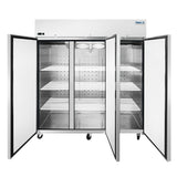 Frigos FGA-TMF-3D-78 77.80'' Top Mounted (3) Solid Door Reach-In Freezer 64.9 Cu. Ft.