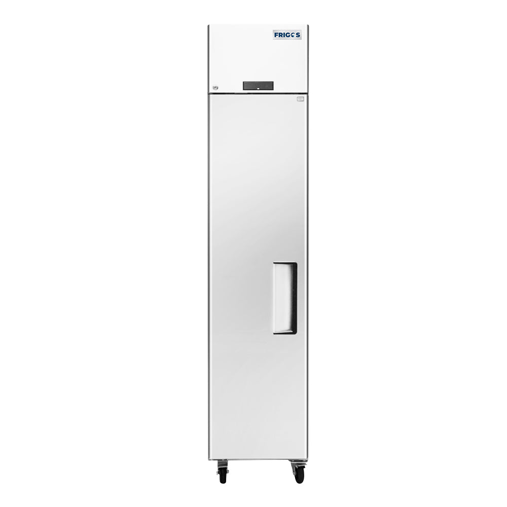 Frigos FGA-TMR-1D-18-L 18 One Door Top Mount Slim Reach In Refrigerator 13 Cu. Ft. Left Hinged
