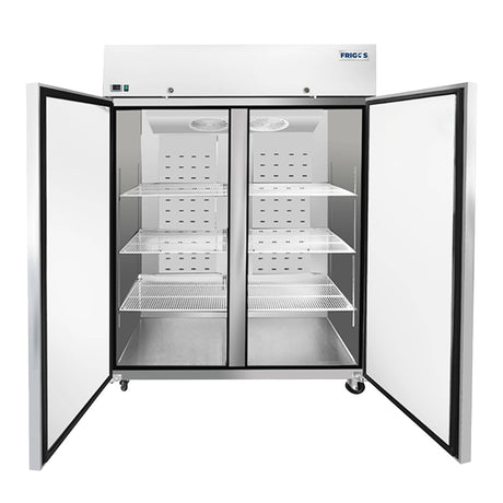 Frigos FGA-TMR-2D-52 51.75'' Top Mounted (2) Solid Door Reach-In Refrigerator 43.2 Cu Ft.