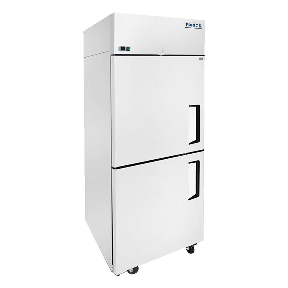 Frigos FGA-TMR-2HD-29-L 28.70'' Top Mounted (2) Half Door Reach-In Refrigerator 21.4 Cu. Ft. Left Hinged