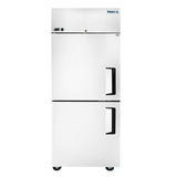 Frigos FGA-TMR-2HD-29-L 28.70'' Top Mounted (2) Half Door Reach-In Refrigerator 21.4 Cu. Ft. Left Hinged