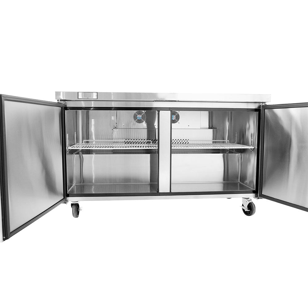 Frigos FGA-UCF-2D-60 60 Two Door Undercounter Freezer