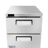 Frigos FGA-UCF-2DR-28 27″ Undercounter Freezer with Drawers