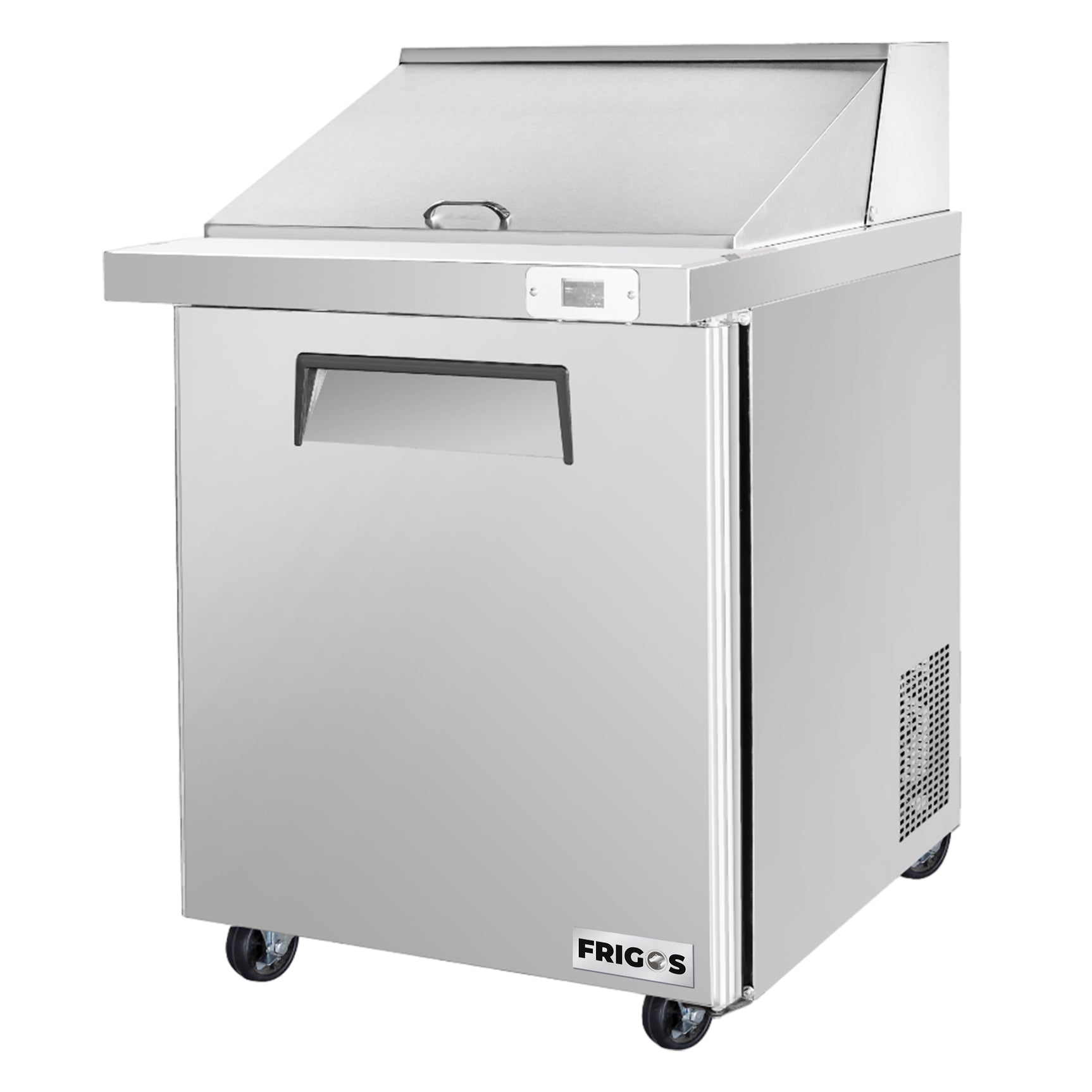 Frigos Platinum FG-SWPT-27V 27 1 Door Stainless Steel Refrigerated Sandwich Prep Table