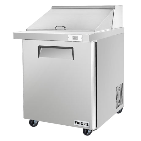 Frigos Platinum FG-SWPT-27V 27 1 Door Stainless Steel Refrigerated Sandwich Prep Table