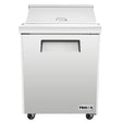 Frigos Platinum FG-SWPT-27V 27 1 Door Stainless Steel Refrigerated Sandwich Prep Table