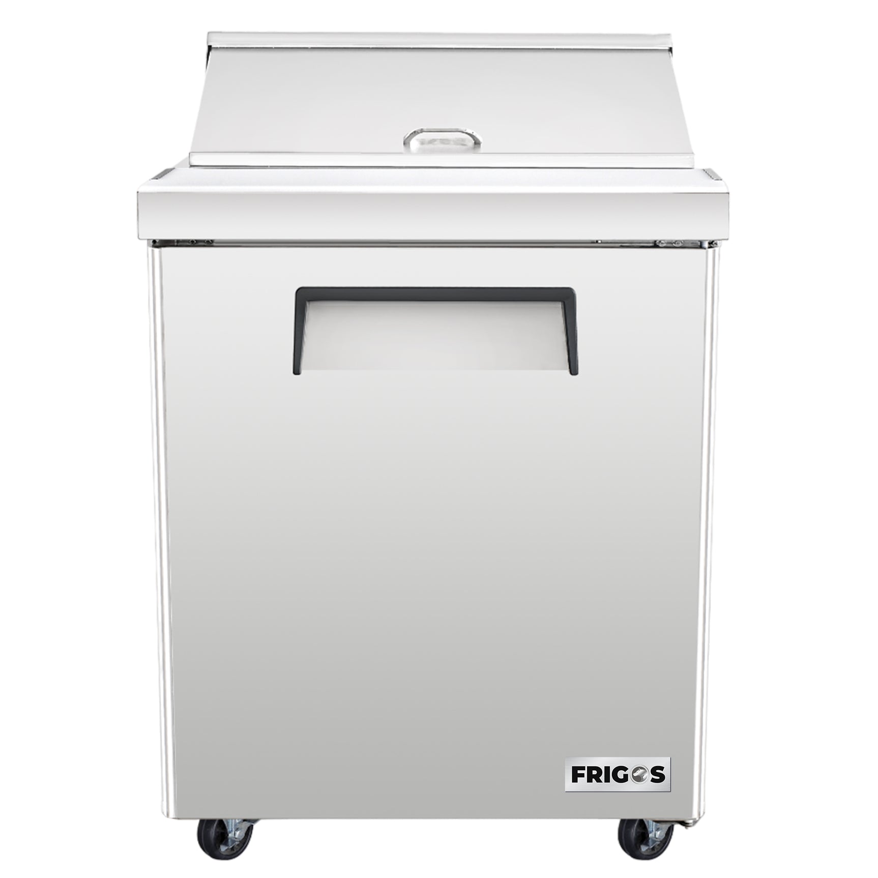 Frigos Platinum FG-SWPT-27V 27 1 Door Stainless Steel Refrigerated Sandwich Prep Table