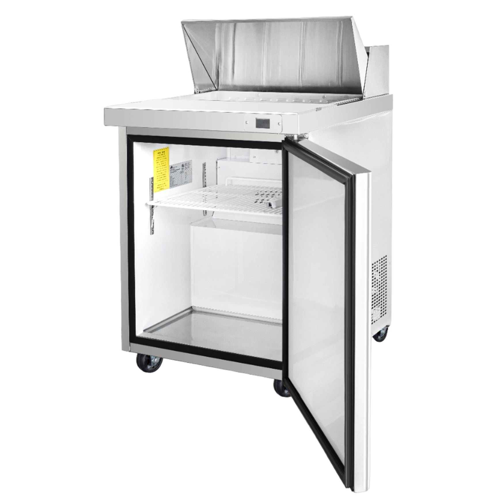 Frigos Platinum FG-SWPT-27V 27 1 Door Stainless Steel Refrigerated Sandwich Prep Table