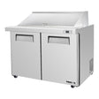 Frigos Platinum FG-SWPT-36-MTV 36.25 Mega Top 2 Door Stainless Steel Refrigerated Sandwich Prep Table