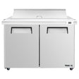 Frigos Platinum FG-SWPT-36V 36.25 2 Door Stainless Steel Refrigerated Sandwich Prep Table