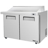 Frigos Platinum FG-SWPT-36V 36.25 2 Door Stainless Steel Refrigerated Sandwich Prep Table
