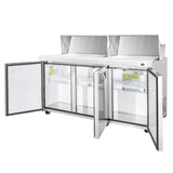 Frigos Platinum FG-SWPTS-72 72 3 Door Refrigerated Sandwich Prep Table