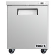 Frigos Platinum FG-UCFZ-27V 27 One Door Stainless Steel Undercounter Freezer