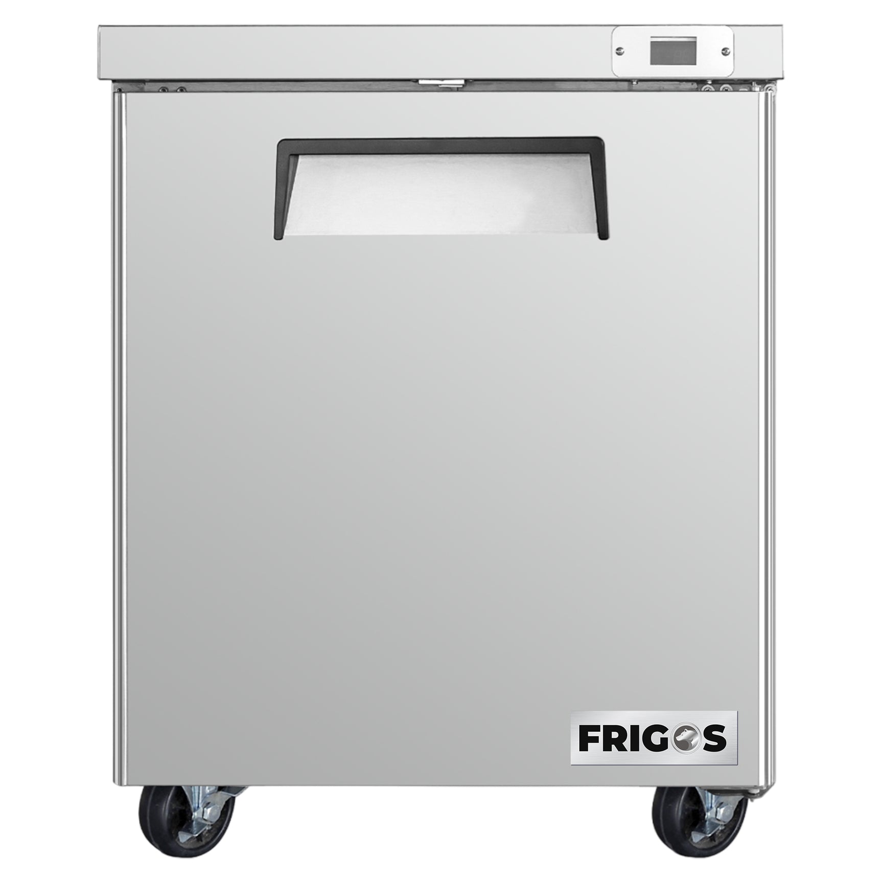 Frigos Platinum FG-UCFZ-27V 27 One Door Stainless Steel Undercounter Freezer