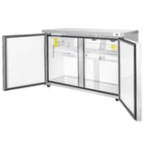 Frigos Platinum FG-UCFZ-36V 36.25 2 Door Stainless Steel Undercounter Freezer