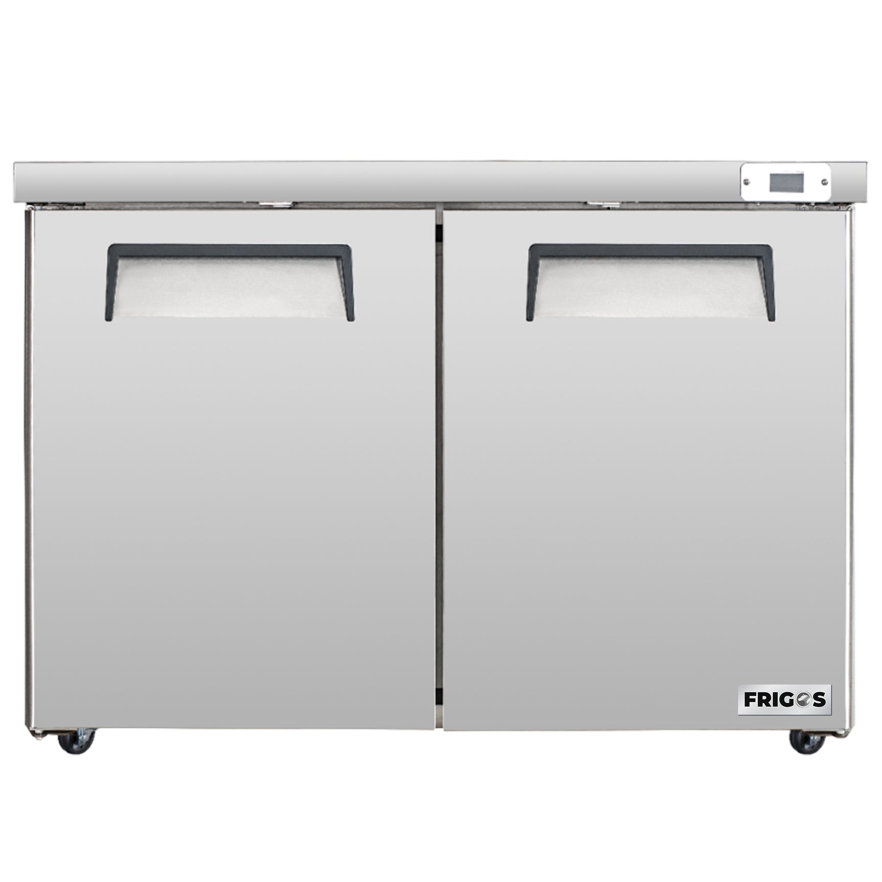 Frigos Platinum FG-UCFZ-36V 36.25 2 Door Stainless Steel Undercounter Freezer