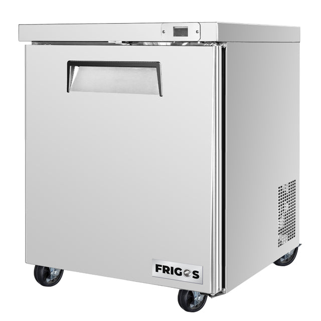 Frigos Platinum FG-UCRF-27V 27 One Door Stainless Steel Undercounter Refrigerator