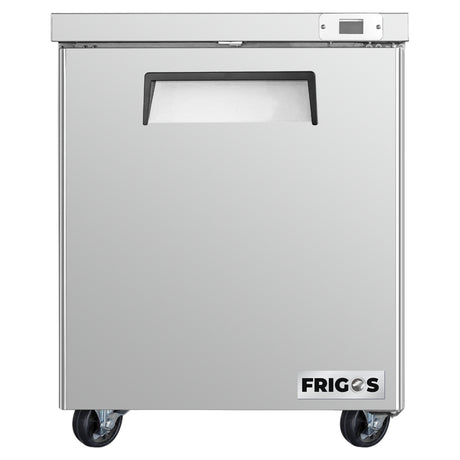 Frigos Platinum FG-UCRF-27V 27 One Door Stainless Steel Undercounter Refrigerator