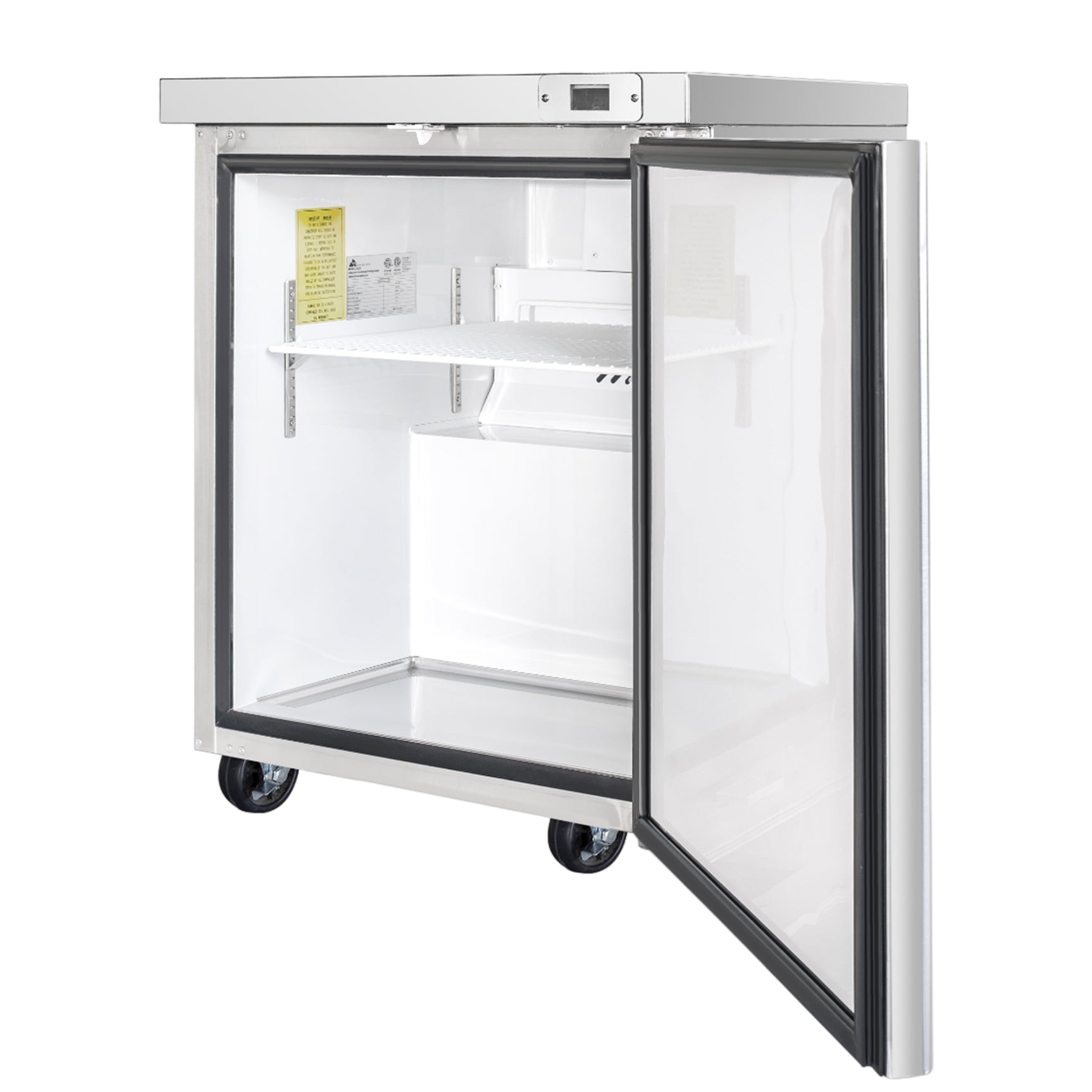 Frigos Platinum FG-UCRF-27V 27 One Door Stainless Steel Undercounter Refrigerator