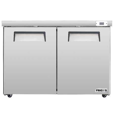 Frigos Platinum FG-UCRF-36V 36.25 2 Door Stainless Steel Undercounter Refrigerator