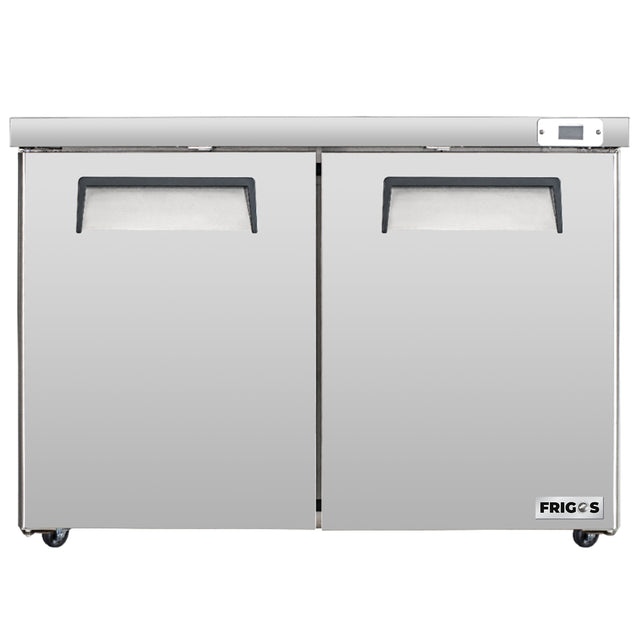 Frigos Platinum FG-UCRF-36V 36.25 2 Door Stainless Steel Undercounter Refrigerator