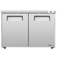 Frigos Platinum FG-UCRF-60V 60.2 2 Door Stainless Steel Undercounter Refrigerator