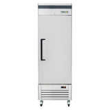 Commercial Reach in Freezer 1 Section Solid Door, 23 Cu Ft Frigos Premium FGP-FZ-1DBC Stainless Steel Interior and Exterior