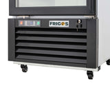 Merchandiser Refrigerator 1 Section Glass Door Merchandiser Refrigerator 10 Cu Ft Frigos Premium FGP-RFM-10 Stainless Steel Interior and Exterior
