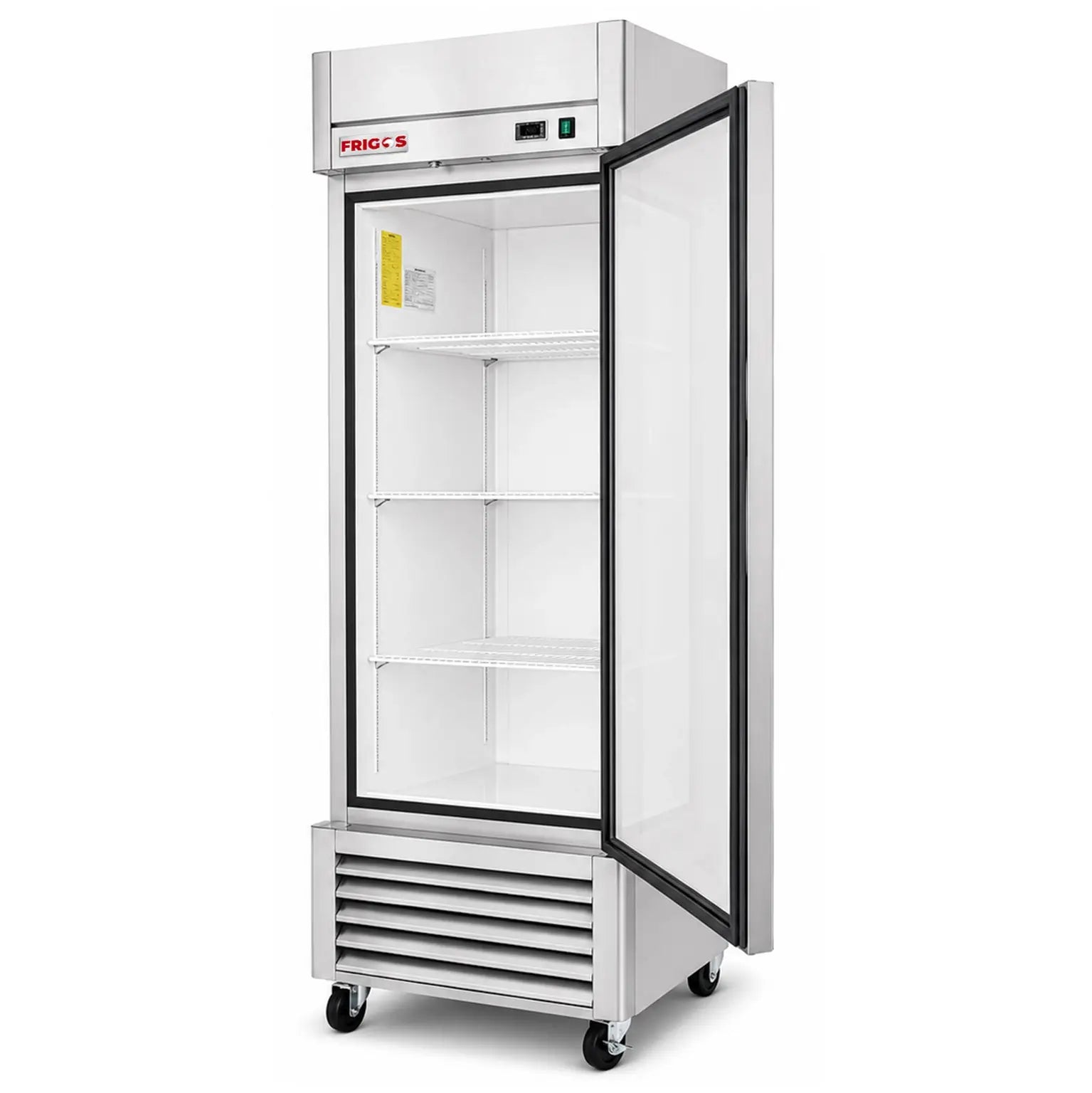 Frigos FGV-FZ-1D 27" 1-Door Reach-In Freezer - 21 Cu Ft, Stainless Steel
