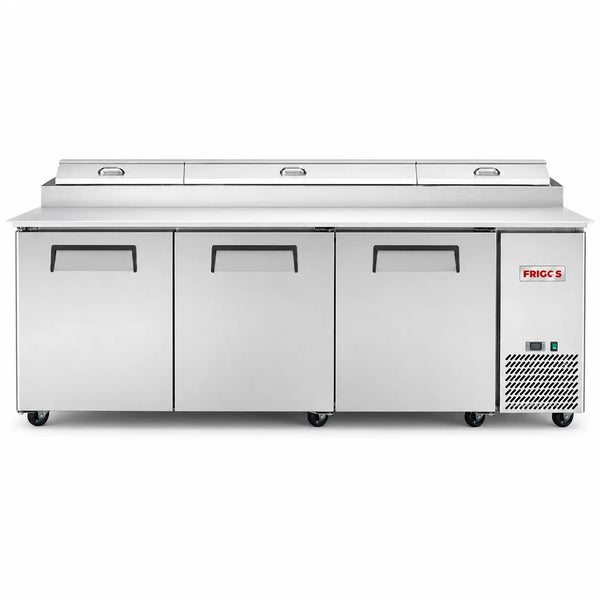 Frigos FGV-PZPT-93 93 inch 3 Door Refrigerated Pizza Prep Table