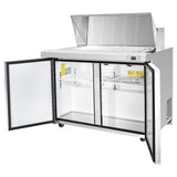 Frigos Value Series FGV-SWPT-48-MT 48" 2 Door Mega Top Refrigerated Sandwich Prep Table