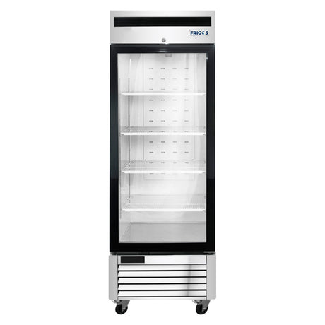 Frigos FGA-BMF-1GD-27 27" One Glass Door Stainless Steel Reach-In Freezer 19 Cu. Ft.