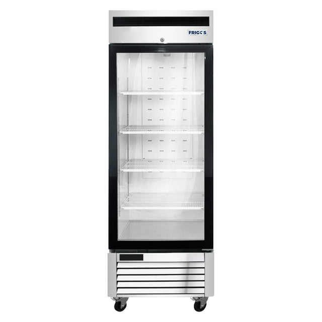 Frigos FGA-BMF-1GD-27 27" One Glass Door Stainless Steel Reach-In Freezer 19 Cu. Ft.
