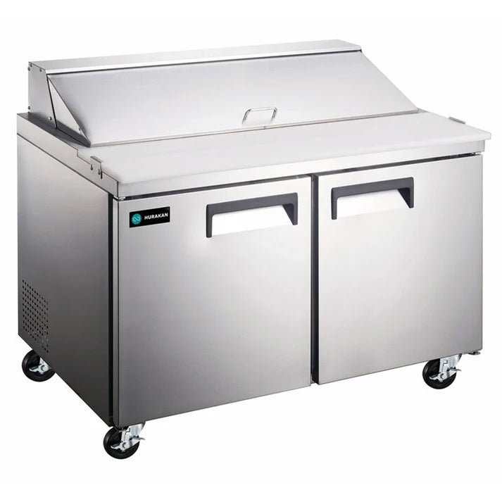 Hurakan HKN-SPT60R2 60" Refrigerated Sandwich Prep Table