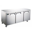 Hurakan HKN-UC72R3 72" Undercounter Refrigerator