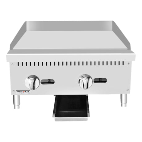 Inferno Blaze IBCR-MG-24 24 Manual Griddle - 60,000 BTU