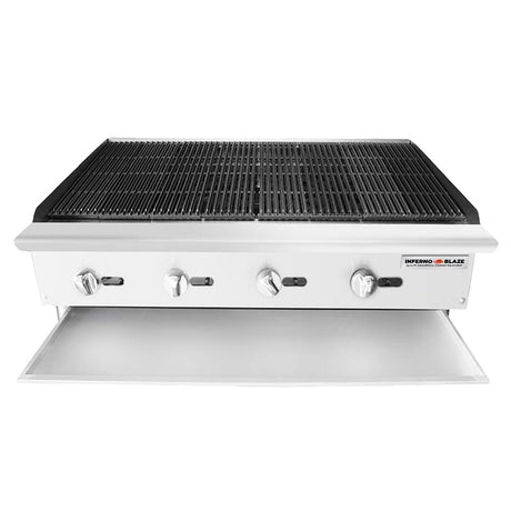 Inferno Blaze IBCR-RB-48 48 Radiant Broiler - 140,000 BTU